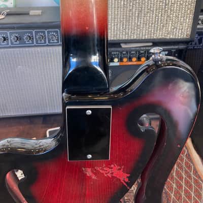 Ampeg AMUB 1 1968 - Red/Black image 10