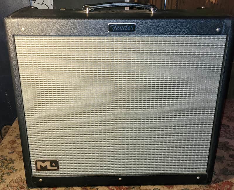 Fender Hot Rod DeVille ML 212 Michael Landau Signature 2-Channel 60-Watt 2x12" Guitar Combo 2015 - Present - Black image 1