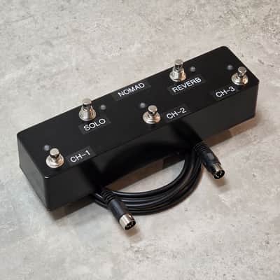 Custom Nomad 45 / 55 Footswitch for Mesa Boogie w/ 10-Foot cable (7-Pin DIN) image 1