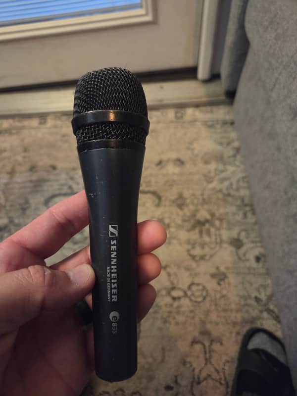Sennheiser e835 Handheld Cardioid Dynamic Vocal Microphone 1998 - Present - Dark Grey image 1