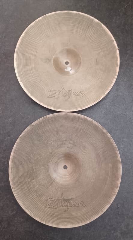 Zildjian 15" DOUBLE BOTTOM New Beat Hollow logo's 1410/1473gr image 1