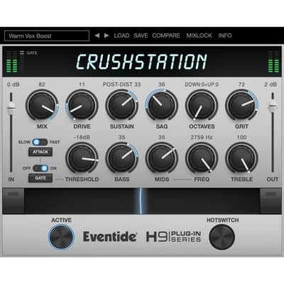 Eventide CrushStation Overdrive Distortion Command Center image 1
