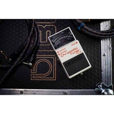 BOSS TU-3 Chromatic Tuner Pedal with Sharp 21-Segment LED Meter, Accu-Pitch Sign, Chromatic Mode, Guitar and Bass Modes image 3