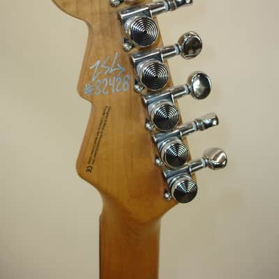 Reverend Airsonic HB Electric Guitar, Metallic Silver Freeze image 9