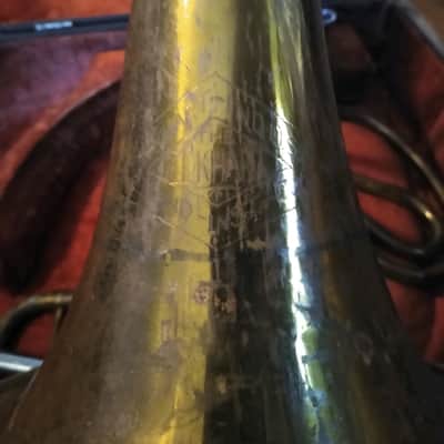 Elkhart Band Instrument Co. Single French Horn, USA, with case/MP image 8