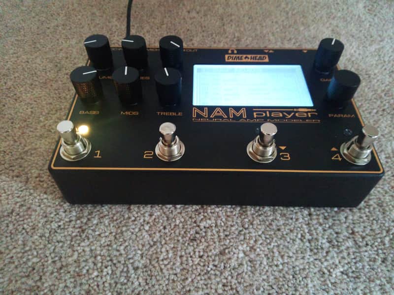 Dimehead NAM player guitar pedal modeller, brand new, designed
