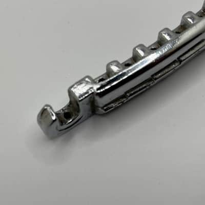 1960's Gibson Lightning Bar Wraparound Compensating Bridge/ Melody Maker Les Paul Jr Firebird / Restoration Station image 7