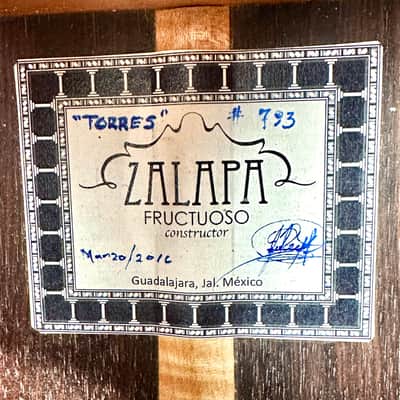 Fructuoso Zalapa “Torres” 2016 - SP/CO Classical Guitar image 16