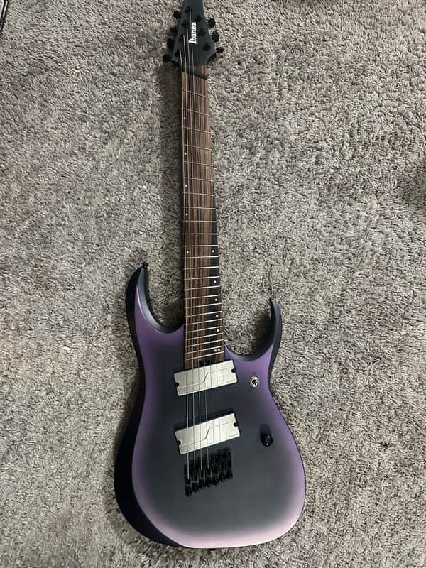 Ibanez RGD71ALMS-BAM Axion Label 2019 - Black Aurora Burst image 1