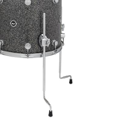 DW DWe 5pc Complete Electronic/Acoustic Drum Set w/Roland V71 Black Galaxy image 6