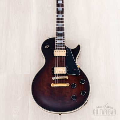 1985 Greco EGC68-50 Custom Mint Collection Vintage Guitar Violin Burst, Japan Fujigen w/ Case, Screamin PAFs image 2