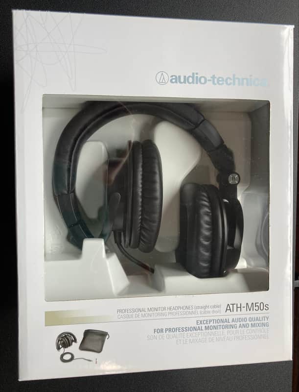 Audio-Technica ATH M50s Headphone - NEW Original Version image 1