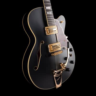 Pre-Owned D’Angelico Deluxe DLX-175 Hollow Body Matte Midnight With OHSC image 7