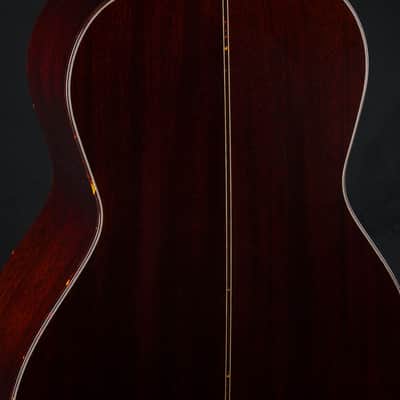 Santa Cruz H13 Custom Old Growth Mahogany and Moon Spruce Sunburst with Century Block Inlay NEW image 17