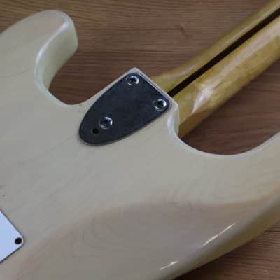 1975 Fernandes Burny FST-60 Stratocaster (Transparent Vintage White) image 10