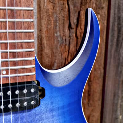 Ibanez RGA42FM-BLF Standard - Blue Lagoon Burst Flat image 8