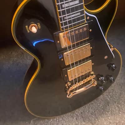 Epiphone ****NEW OPEN BOX****Joe Bonamassa Black Beauty Les Paul Custom Outfit 2020 - Present - Ebony image 7