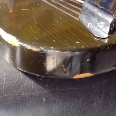 Fender Telecaster Bass 1968 - Original Custom Color Black image 5