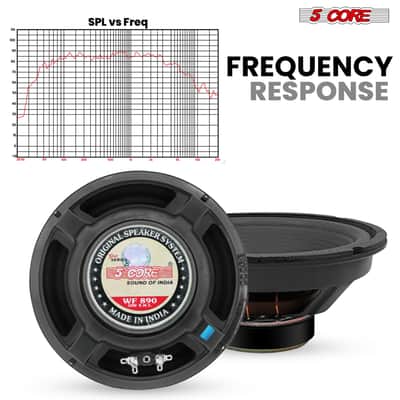 5 Core 8 Inch Car Woofer Audio 500W 4Ohm Deep Bass Subwoofer CCAW Voice Coil Component Loud Speaker image 5