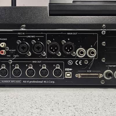 Akai MPC4000 with Owners Manual & Flight Case image 6