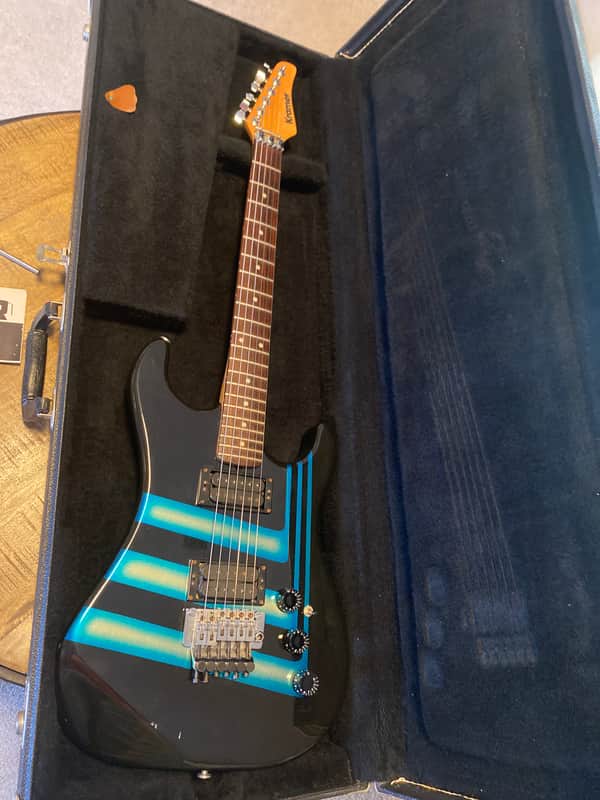 Kramer Pacer Special 1982 - Black with bent wire graphic image 1