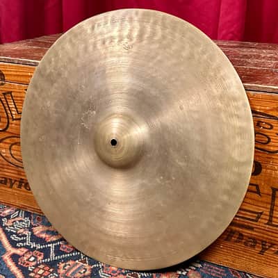 17" Zildjian A 1920s-1940s 1st/2nd/Pre-Trans Stamp Ride Cymbal 1988g *Video Demo* image 2