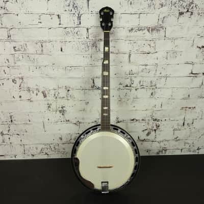 Vintage 1970s Lida Japan 5-String Bluegrass Banjo w/ Mahogany Resonator image 1