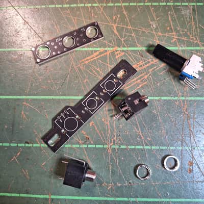 Waveform Magazine ASSEMBLED Catwalk Cattenuator x 2 Eurorack Module Attenuator image 2