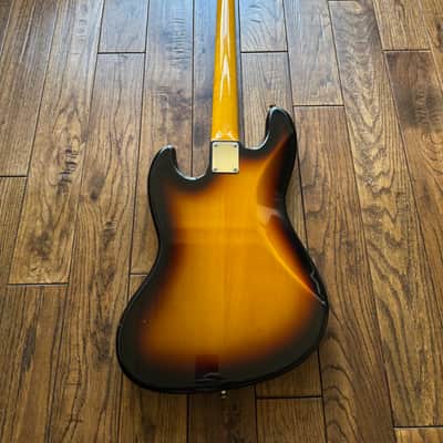 2006 Fender JB-62 Jazz Bass Dimarzio Collection ‘62 Reissue Sunburst MIJ Japan image 3