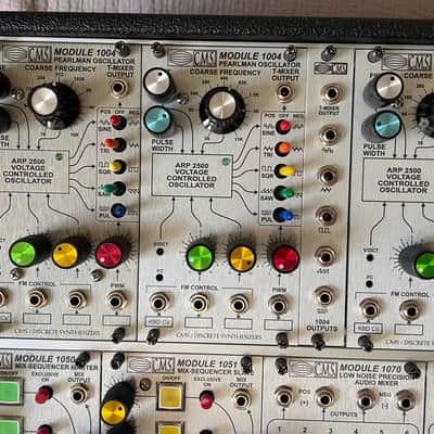 CMS Discrete Synthesizers ARP 2500 Eurorack Modular System with Tini-Jacks 2020 - Gray image 4