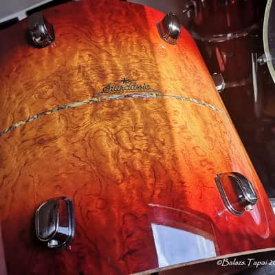 Tama Starclassic EXOTIX Volcanic fire bubinga kit image 9