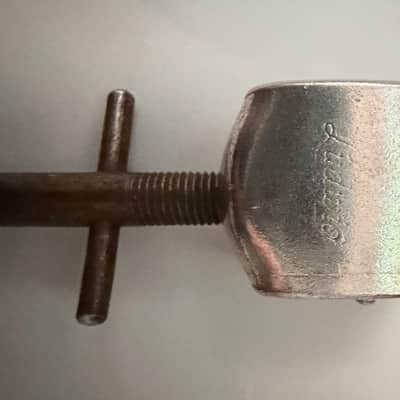 Ludwig 2 Clip Mount Bass Drum Spur Vintage image 3