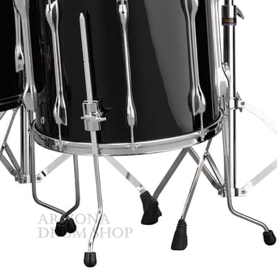 Yamaha Recording Custom 3-Piece shell set Solid Black 13/16/22x14 - In Stock! image 3