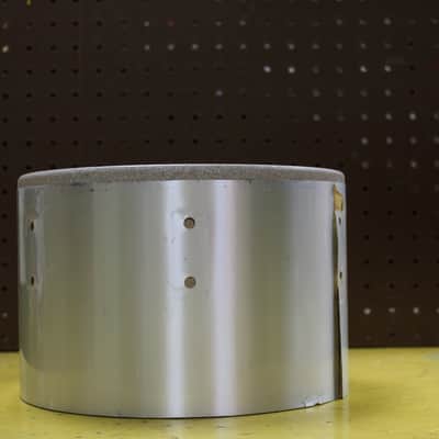 1980s Tama Imperialstar 6.5x10 Tom Tom Shell in Metallic White image 3