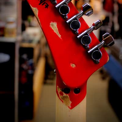Palermo EVH 5150 Striped Conversion Eddie Van Halen Guitar Relic'd By Mike Palermo W/ Bag image 7