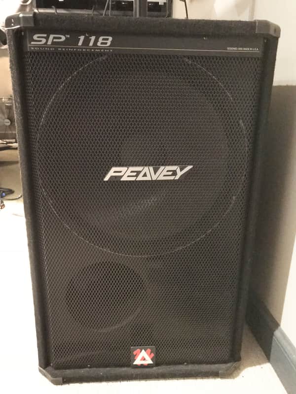 4 PA Speakers (3) Peavey SP-2G 15