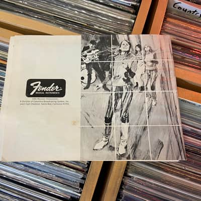 Fender Album of the Stars catalogue book Hendrix, Bob Dylan image 6