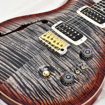 PRS Guitars 40th Anniversary Custom 24-08 Semi-Hollow LTD - Charcoal Cherry Burst image 10
