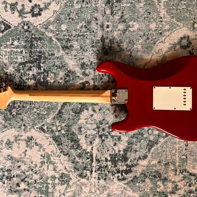 2007 Fender Highway One Stratocaster in Midnight Wine Transparent finish (Made in USA) image 6