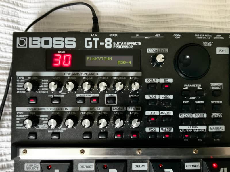 Boss GT-8 Guitar Effects Processor | Reverb UK