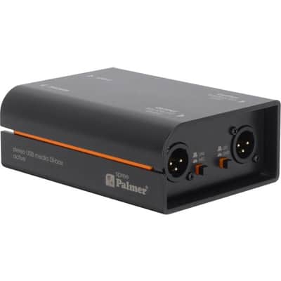 Palmer SPREE Aktive Stereo-Media-DI-Box + USB-C image 3