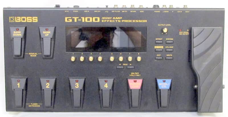 Used Boss GT-100 Version 2.0 Guitar Effects Processor VGC image 1