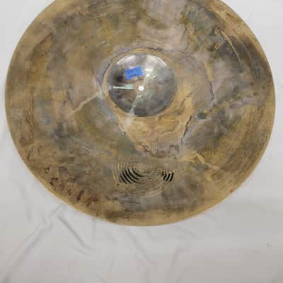 Sabian 21" AA Rock Ride Cymbal 1990 - 2001 - Brilliant (243-12) image 7