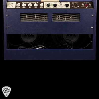 Magnatone Eddie's Exclusive Twilighter 2x12 Stereo Combo - Plum & Vanilla Bronco #9298 image 4