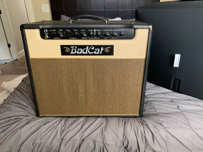 Bad Cat Hot Cat 30R 30-Watt 1x12" Guitar Combo 2010s - Black/Brown image 1