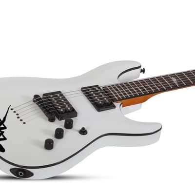 Schecter C-1 Jerry Horton 25th Anniversary - White (523) image 6