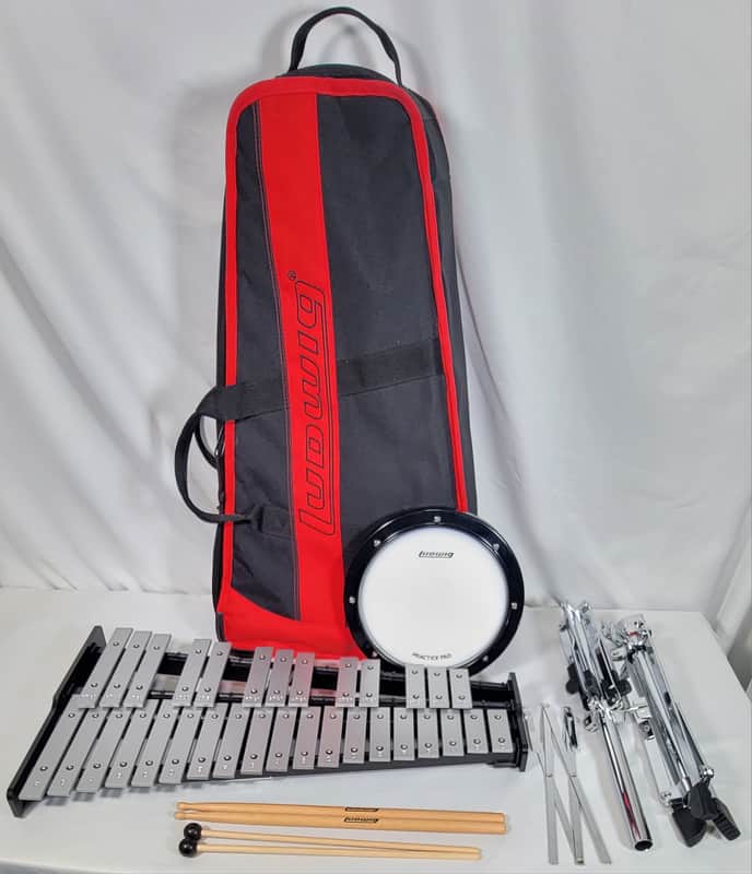 Ludwig LM652BBR Student Bell Kit w/Practice Pad (Used) image 1