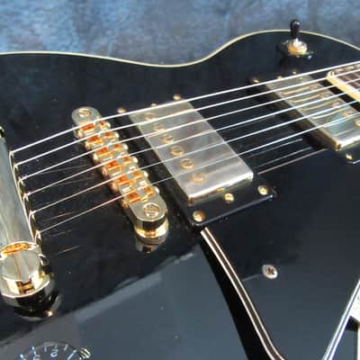Vintage Aria Deluxe Les Paul copy 1970s - Black image 5