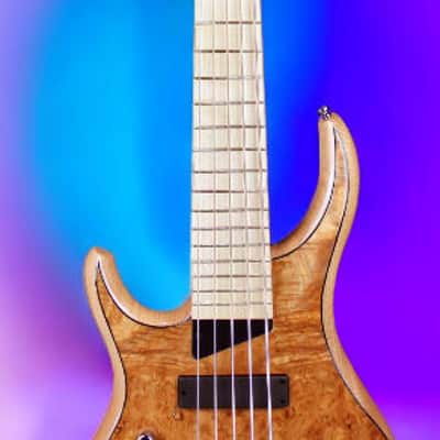 MTD Kingston Kingston Z5 lefty Natural Gloss Gloss, Maple Fretboard image 3