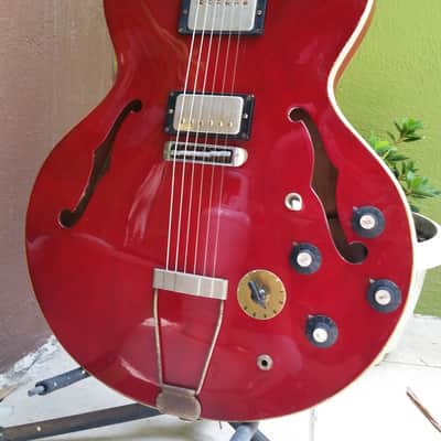 1977 Aria Pro II ES800WR (a.k.a. ES 335) guitar transition headstock logo image 2